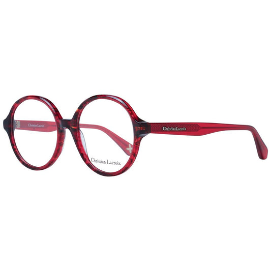 Christian Lacroix Women's Full-Rim Round Acetate Eyeglasses Frames - Multicolour