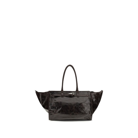 Shoulder Bag by Benedetta Bruzziches for women in bos taurus calf suede leather brown features a effortless chic silhouette with a secure , ample , and versatile shoulder-strap for a effortless chic finish.