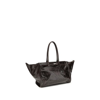 Shoulder Bag by Benedetta Bruzziches for women in bos taurus calf suede leather brown features a effortless sophistication silhouette, secured by a with ample and versatile shoulder-strap for a effortless sophistication finish.