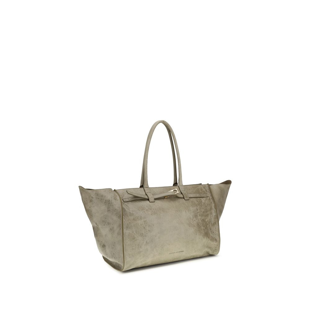 Shoulder Bag by Benedetta Bruzziches for women in bos taurus calf suede leather beige features an effortlessly chic silhouette with a secure , ample , and versatile shoulder-strap for effortlessly chic everyday luxury.