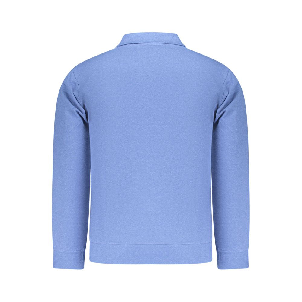 Sweatshirt by Superga for men in cotton polyester azzurro showcases a slouchy chic silhouette, artfully detailed with a slouchy chic and for a slouchy chic finish.
