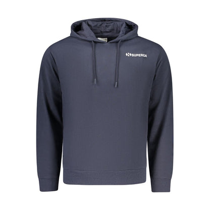 Sweatshirt by Superga for men in cotton polyester blue features an provocated silhouette, detailed with a provocated and a refined for a sophisticated aesthetic.