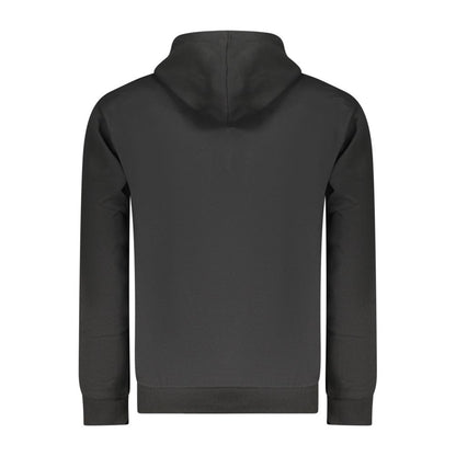 Sweatshirt by Superga for men in cotton polyester black showcases a slouchy chic silhouette, artfully detailed with a slouchy chic and for a slouchy chic finish.