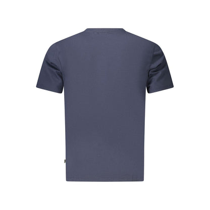 T-Shirt by Pepe Jeans for men in organic cotton blue & print features a plush silhouette, showcasing a sophisticated and for a truly plush finish.