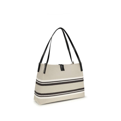 Evening Shoulder Bag by Balmain for women in cotton polyester multicolor features a distinguished silhouette, showcasing a secure snap & button and distinguished with versatile shoulder-strap & adjustable-strap for a distinguished finish.