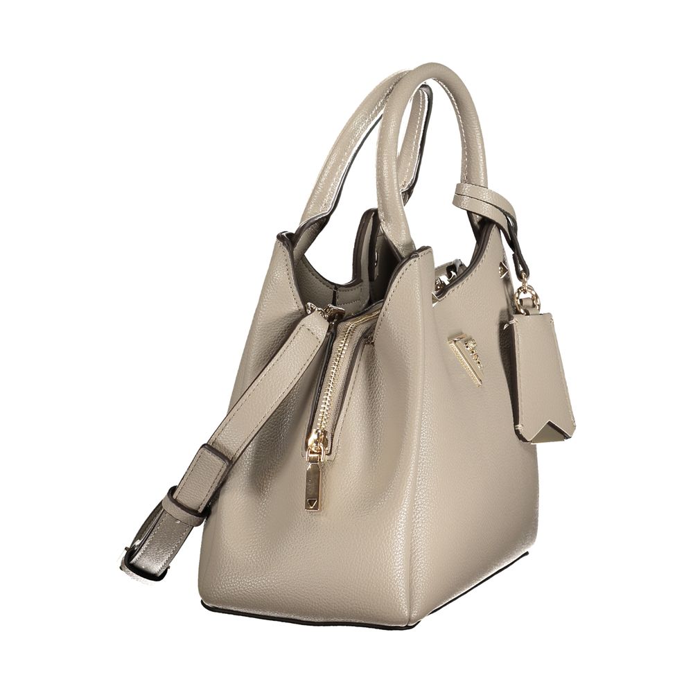 Guess Jeans Meridian Polyurethane Handbag - Gray Signature
