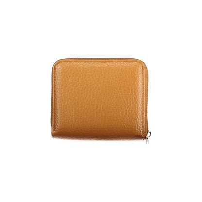 Wallet by Guess Jeans for women in polyurethane brown features a streamlined silhouette, showcasing the streamlined Jessa Polyurethane Wallet design with sophisticated coin-purse for a premium look.