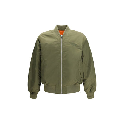Bomber Jacket by Diesel for men in polyamide polyester & acrylic bicolour & signature features an on trend silhouette, showcasing refined and a sophisticated for a truly on trend finish.