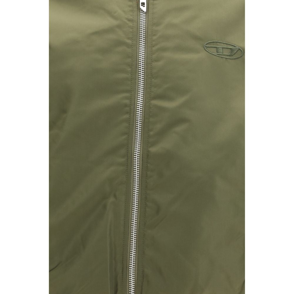 Bomber Jacket by Diesel for men in polyamide polyester & acrylic bicolour & signature features a city-ready silhouette, detailed with and a city-ready .