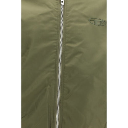 Bomber Jacket by Diesel for men in polyamide polyester & acrylic bicolour & signature features a city-ready silhouette, detailed with and a city-ready .