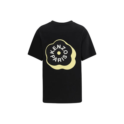 T-Shirt by Kenzo for women in cotton black & signature features an edgy silhouette, meticulously detailed with a sophisticated and round neckline for a truly edgy finish.