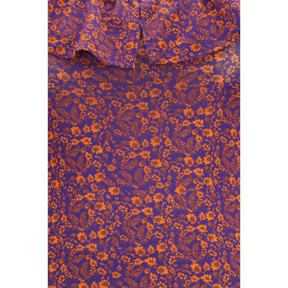 Dress by Kristina Ti for women in stretch viscose multicolor, patterned & floral presents a sinuous silhouette, showcasing a sophisticated and detailed with a sinuous long for a refined finish.