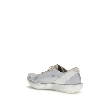 Athletic Sneakers by Y-3 for men in polyamide gray presents a sleek silhouette, perfectly capturing the athletic style essence of Men's Athletic Polyamide Sneakers with its sleek design and premium finish.
