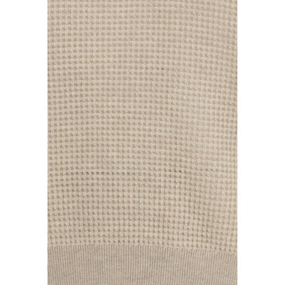 Sweatshirt Hoodie by Brunello Cucinelli for women in cashmere cotton & capra leather beige & signature features a edgy silhouette, detailed with a edgy and for a refined finish.