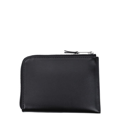 Cardholder Card Case by Palm Angels for men in leather black features an refined design, elegantly showcasing the refined Leather Cardholder Card Case aesthetic while integrating sophisticated card-organization.