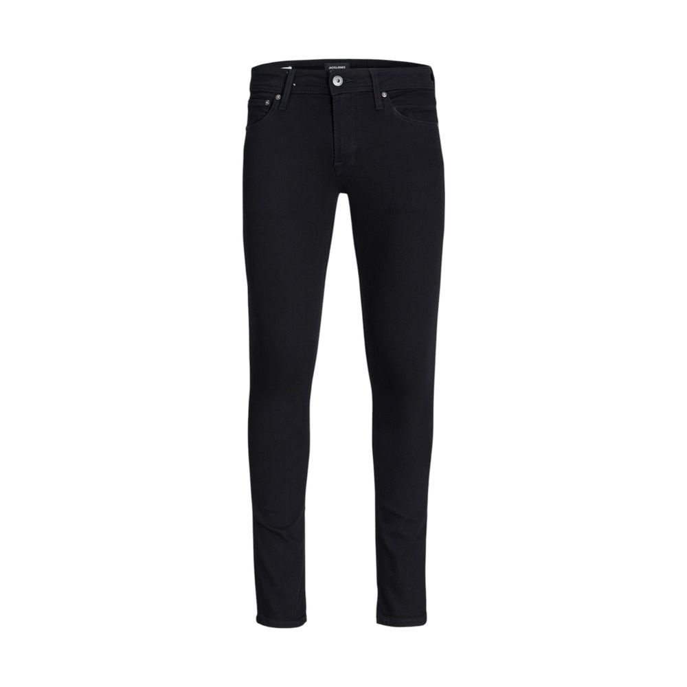 Jack Jones Men's Skinny Denim Cotton Jeans - Black