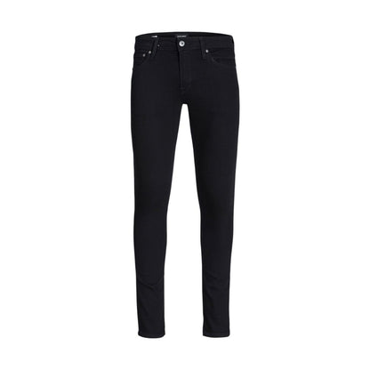Jack Jones Men's Skinny Denim Cotton Jeans - Black
