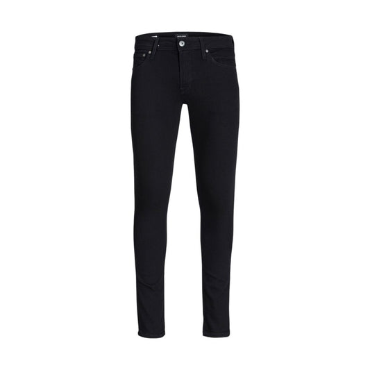 Jack Jones Men's Skinny Denim Cotton Jeans - Black