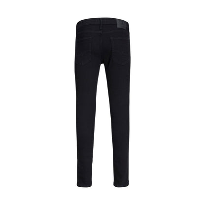 Jack Jones Men's Skinny Denim Cotton Jeans - Black