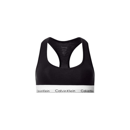 Bra by Calvin Klein Underwear for women in stretch modal cotton black features a sultry design from the Women's Stretch Modal Cotton Bra collection, offering a sultry fit and sophisticated support for an elegant silhouette.