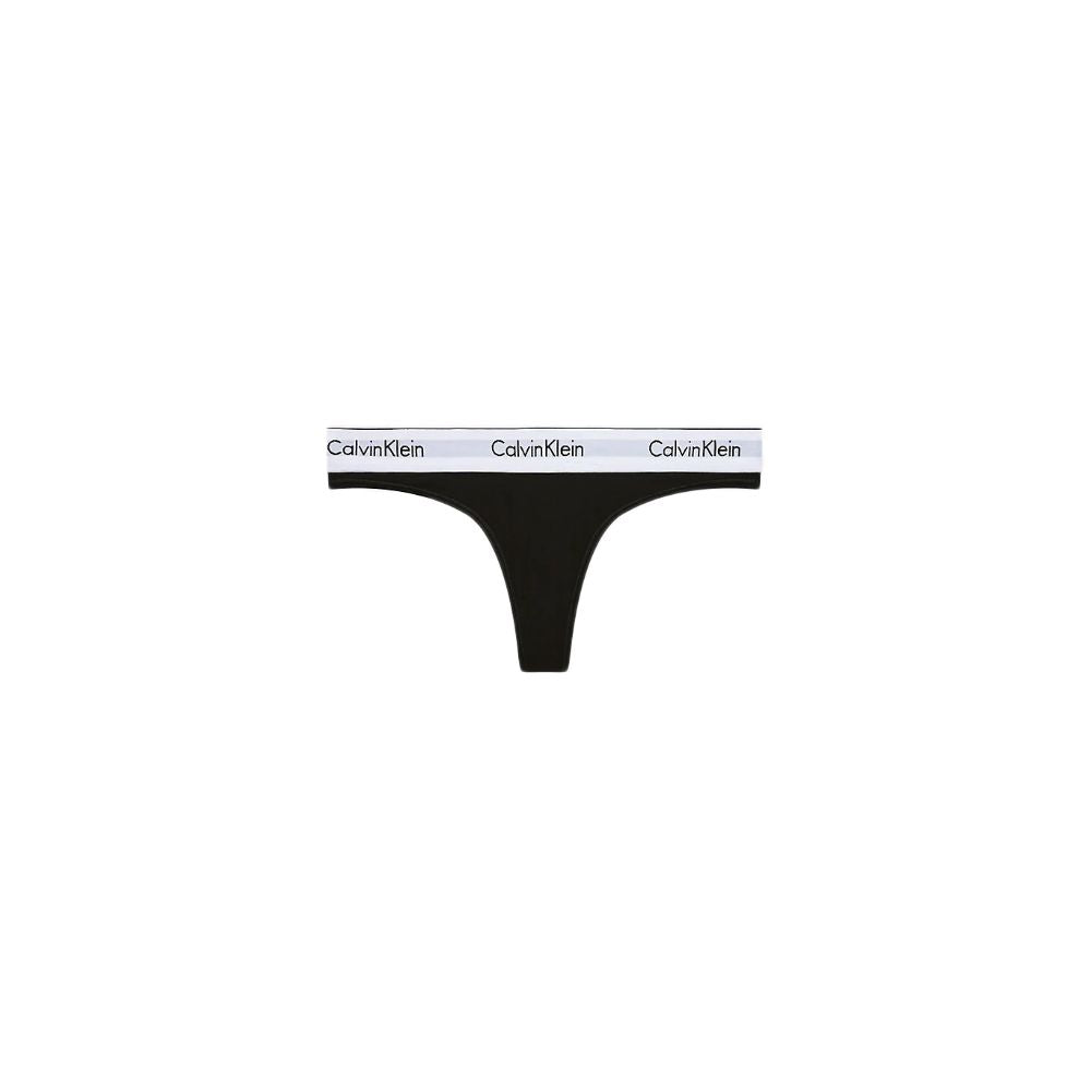 Underpants by Calvin Klein Underwear for women in stretch modal cotton black features an cute silhouette, showcasing the cute design of these Women's Lightweight Stretch Modal Cotton Underpants with a cute finish.