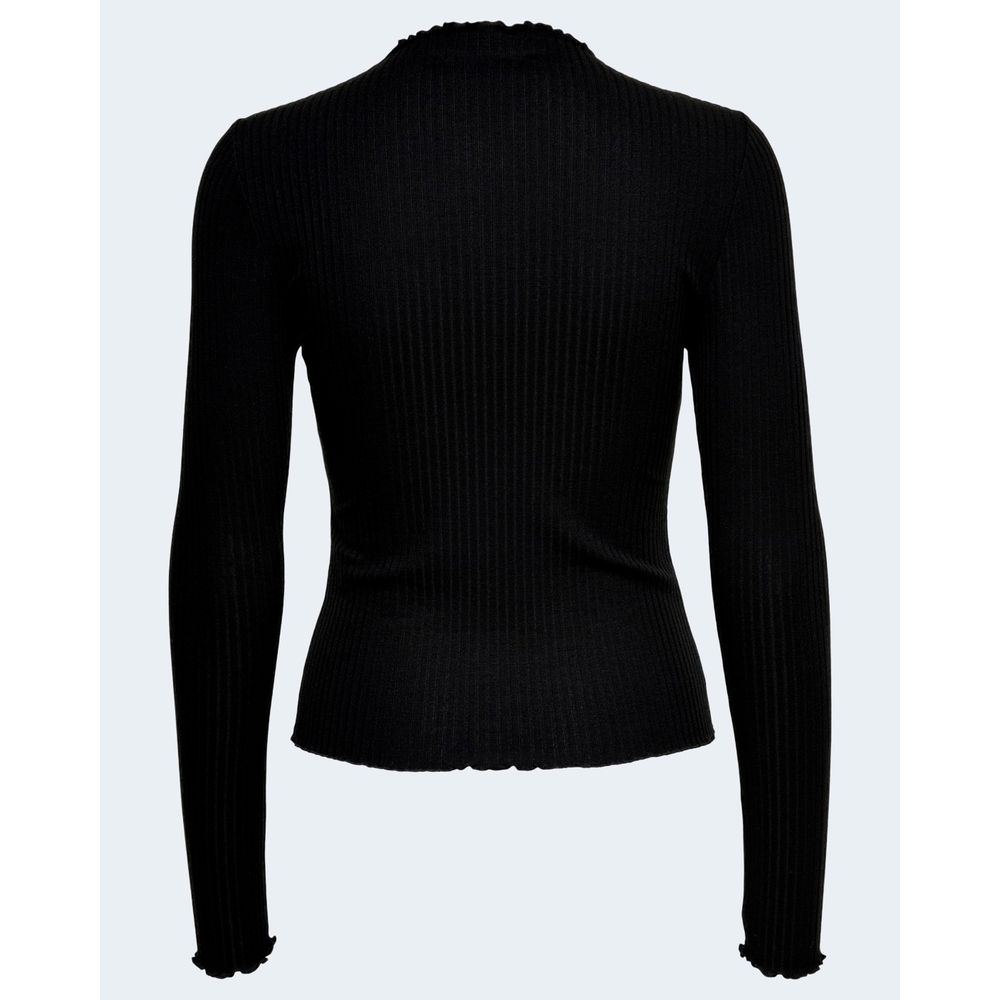 Sweater by Only for women in stretch viscose polyester black showcases an masterful silhouette, artfully detailed with a masterful and for a sophisticated, premium finish.