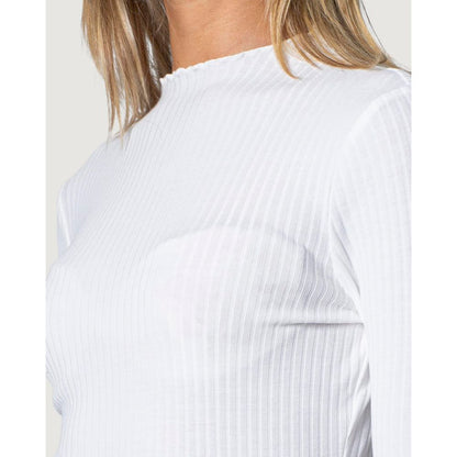 Sweater by Only for women in stretch polyester & viscose white features an polished silhouette, showcasing refined and a sophisticated for a truly polished finish.