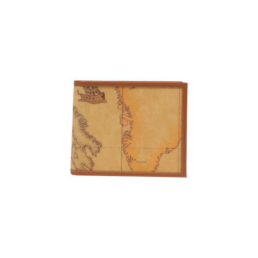 Wallet by Alviero Martini Prima Classe for men in polyethylene & polyurethane beige showcases a discerning silhouette, artfully capturing the essence of Polyethylene & Polyurethane Wallet with its functional compact-design coin-purse.