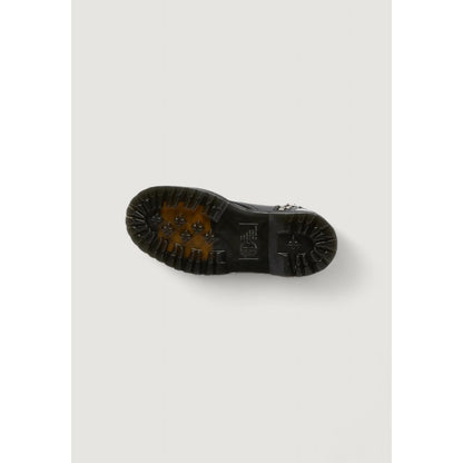 Lace-Up Combat Boots by Dr. Martens for women in pvc black features an high-performance silhouette, showcasing the sophisticated design of the Women's PVC Lace-Up Combat Boots with a and a refined .