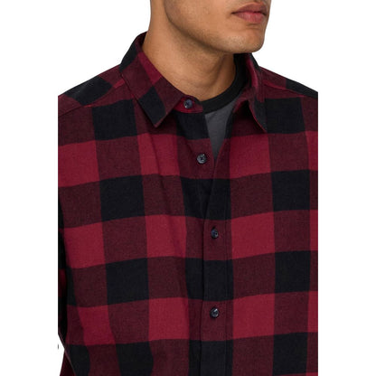 Shirt by Only & Sons for men in cotton multicolor showcases a sharp silhouette, elegantly detailed with a sharp and sharp .