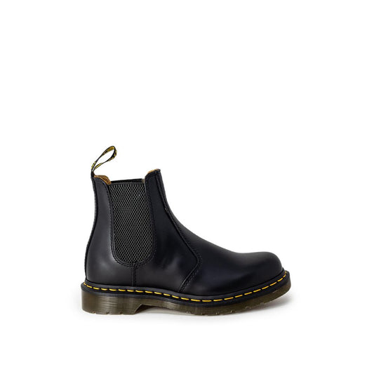 Ankle Boots by Dr. Martens for women in leather black & yellow features an aerodynamic silhouette from the Women's Leather Ankle Boots collection, showcasing a aerodynamic and refined for an aerodynamic look.