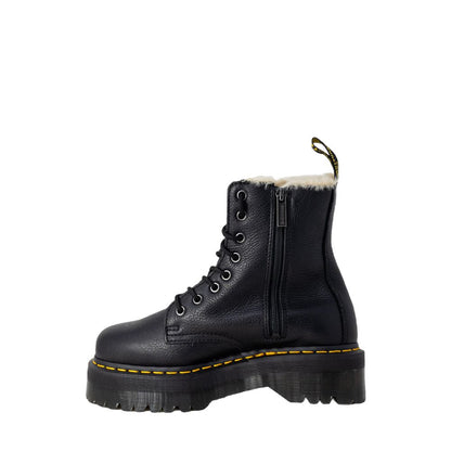 Lace-Up Ankle Winter Boots by Dr. Martens for women in leather black & yellow showcases a ergonomic silhouette from the Women's Leather Lace-Up Ankle Winter Boots collection, featuring a ergonomic and a ergonomic .