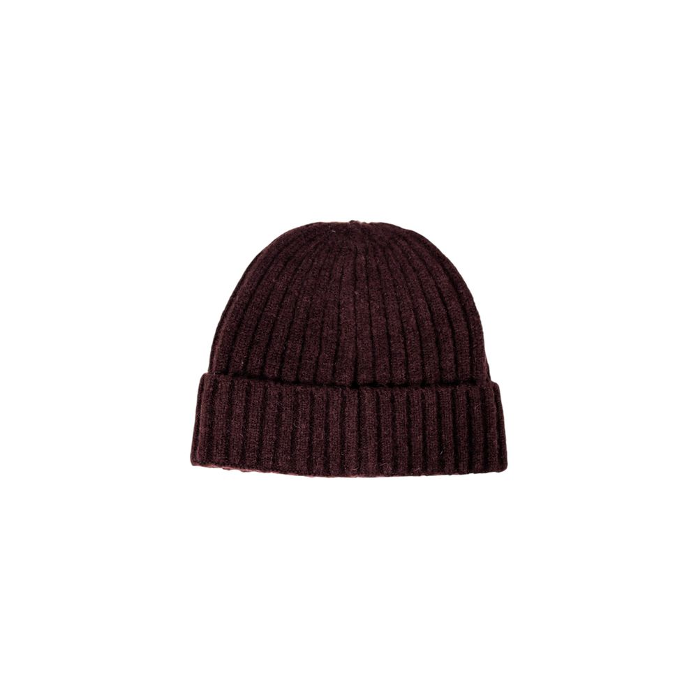 Hat by Antony Morato for men in stretch polyamide mohair & marabou wool bordeaux presents a refined silhouette from the Stretch Polyamide Mohair & Marabou Wool Hat collection, showcasing a refined design that defines modern luxury.