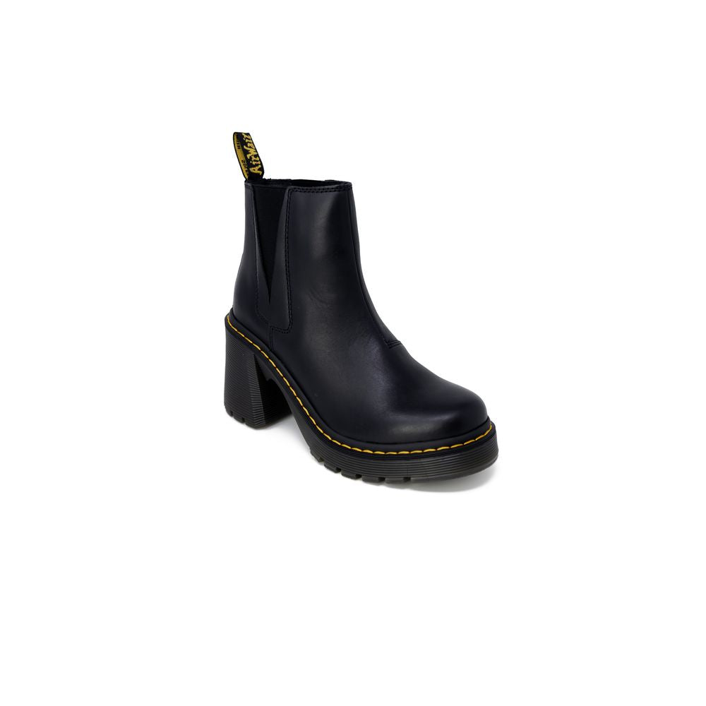 High-Heel Pumps Heels by Dr. Martens for women in leather black features an effortlessly chic silhouette, showcasing the elegant Women's Leather High-Heel Pumps Heels design with a high-heel and a sophisticated .