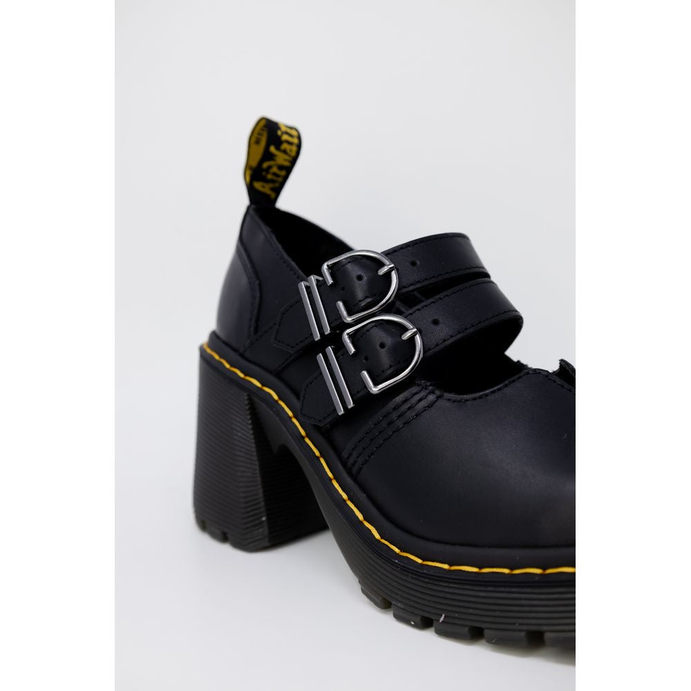 High-Heel Pumps Heels by Dr. Martens for women in leather & rubber black features a effortlessly chic Women's Leather & Rubber High-Heel Pumps Heels design with a sophisticated high-heel block-heel and elegant .