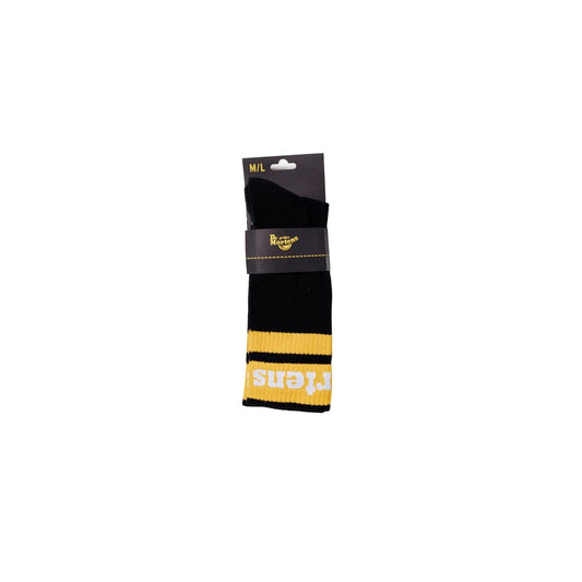 Socks by Dr. Martens for men in stretch polyester cotton black & striped presents a perennial silhouette, artfully capturing the refined essence of the perennial Men's Stretch Polyester Cotton Socks design with a perennial finish.