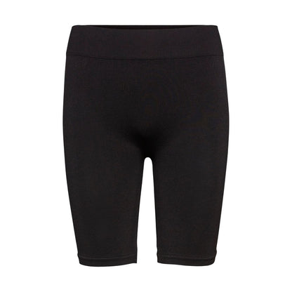 Short Trousers by Vero Moda for women in nylon black showcases an effortlessly refined silhouette, meticulously detailed with a effortlessly refined , a effortlessly refined , and a short for a refined finish.