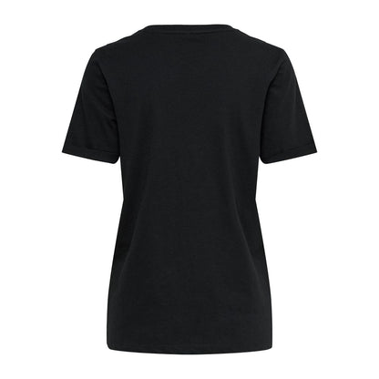Only Women's Cotton T-Shirt - Black