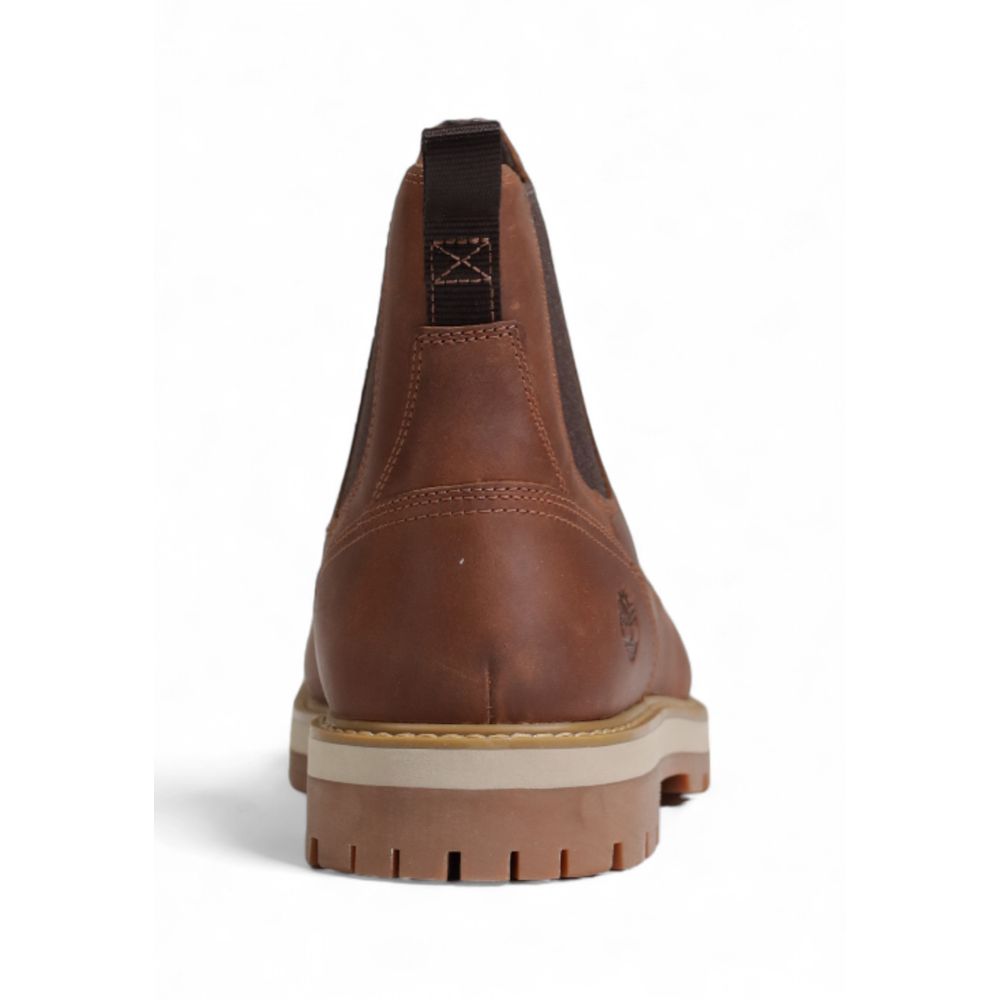 Timberland Men's Suede Leather Chelsea Winter Boots - Brown