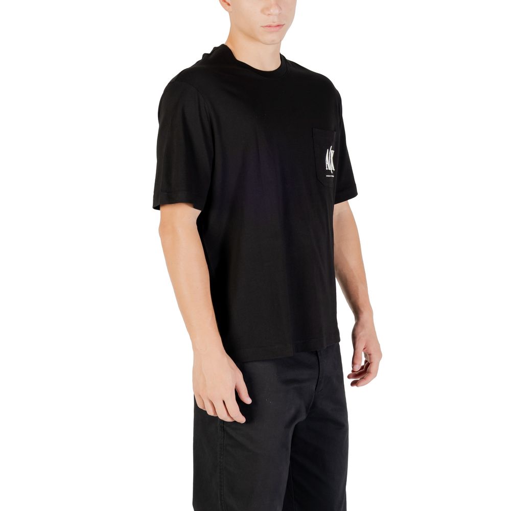 Armani Exchange Men's Cotton Activewear T-Shirt - Black