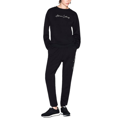 Activewear Jogger Pants by Armani Exchange for women in stretch polyester & viscose features an kinetic and long with a , showcasing high-performance for an kinetic look.