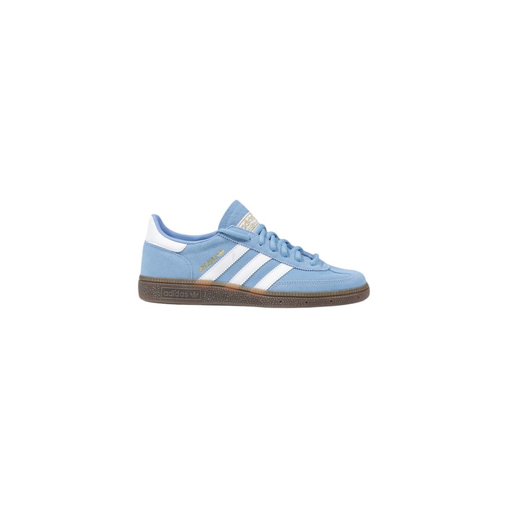 Sneakers by Adidas Originals for women in leather & rubber blue features an sumptuous design from the Women's Casual Leather & Rubber Sneakers collection, highlighting a sumptuous casual style for a premium, high-fashion look.