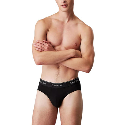 Calvin Klein Underwear Men's Stretch Cotton Briefs - Black