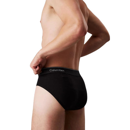Calvin Klein Underwear Men's Stretch Cotton Briefs - Black