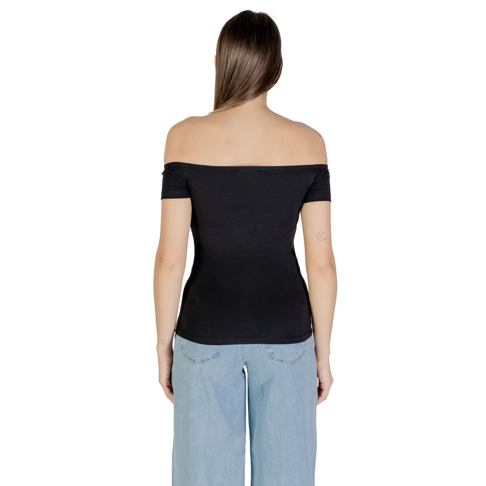 Calvin Klein Jeans Women's Stretch Cotton T-Shirt - Black