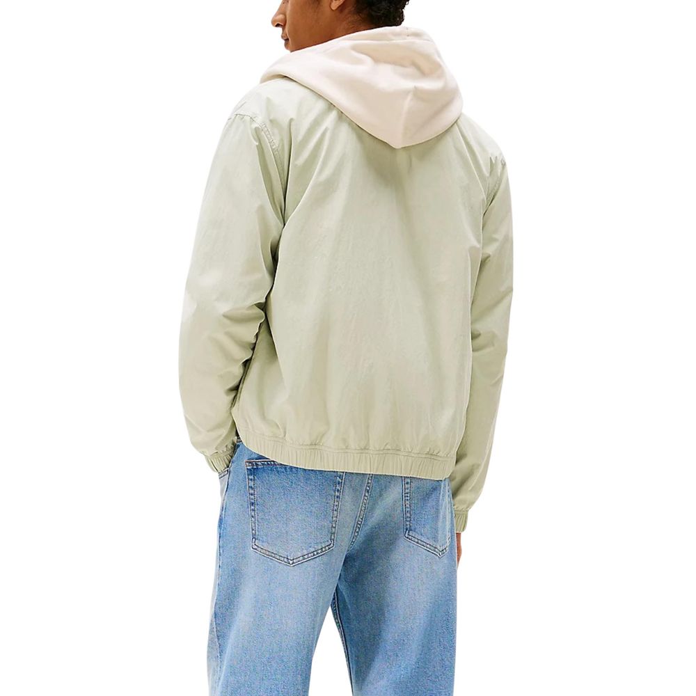 Bomber Jacket by Tommy Hilfiger Jeans for men in polyamide features an on trend silhouette, showcasing refined and a sophisticated high-collar neckline for a truly on trend finish.