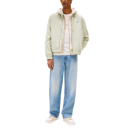 Bomber Jacket by Tommy Hilfiger Jeans for men in polyamide features a city-ready silhouette, detailed with and a city-ready .