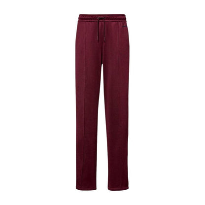 Activewear Jogger Pants by Calvin Klein Jeans for women in cotton polyester bordeaux features an dynamic straight-leg with long, , and functional breathable-design for an dynamic silhouette.