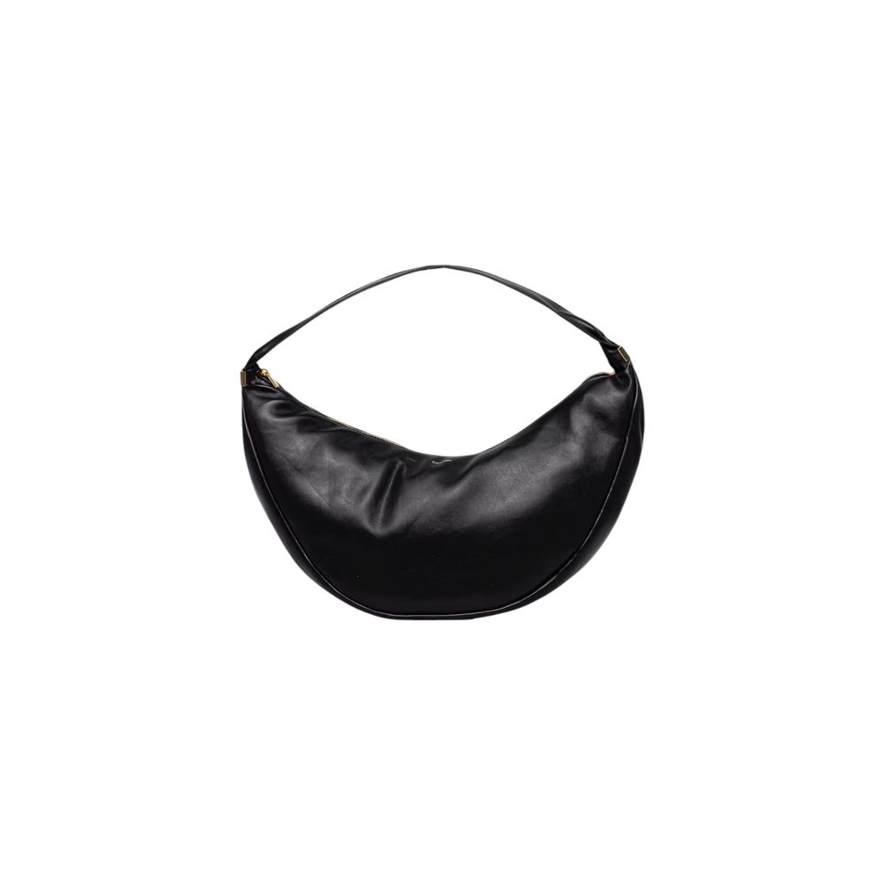 Large Evening Hobo Handbag by Calvin Klein for women in polyethylene & polyurethane black presents a ornamental silhouette, showcasing a secure zipper, ample , and versatile handle for a ornamental finish.