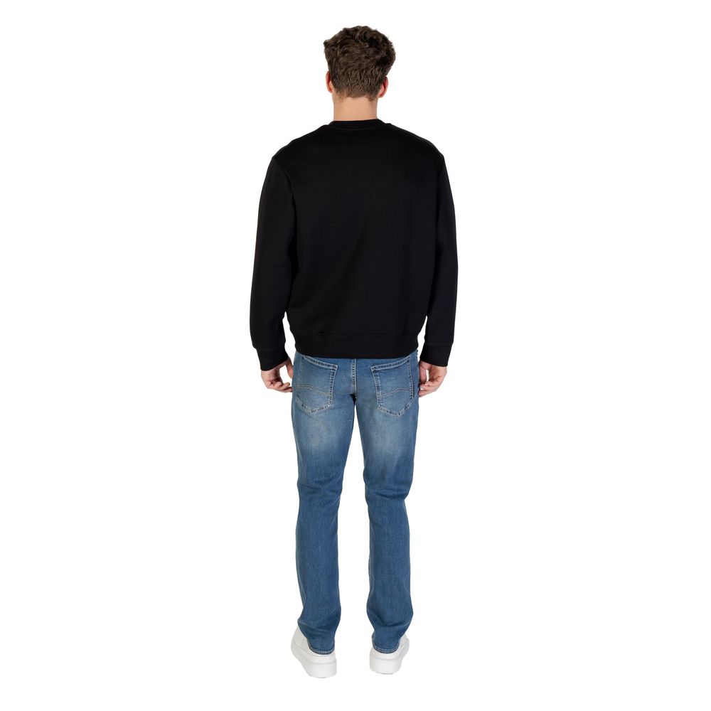 Activewear Sweatshirt by Armani Exchange for men in stretch polyester cotton features an contemporary silhouette with , refined detailing, and an contemporary for a sophisticated performance look.
